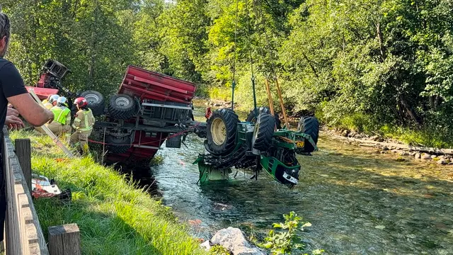 Für den jungen Traktorlenker kam jede Hilfe zu spät. | Foto: zoom.tirol
