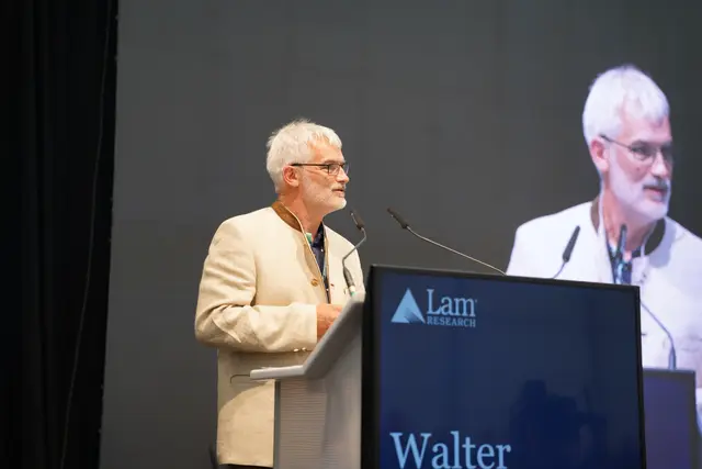 Walter Lerch, Vice President, Spin Clean Business Operations und Standortleiter bei Lam in Villach. 