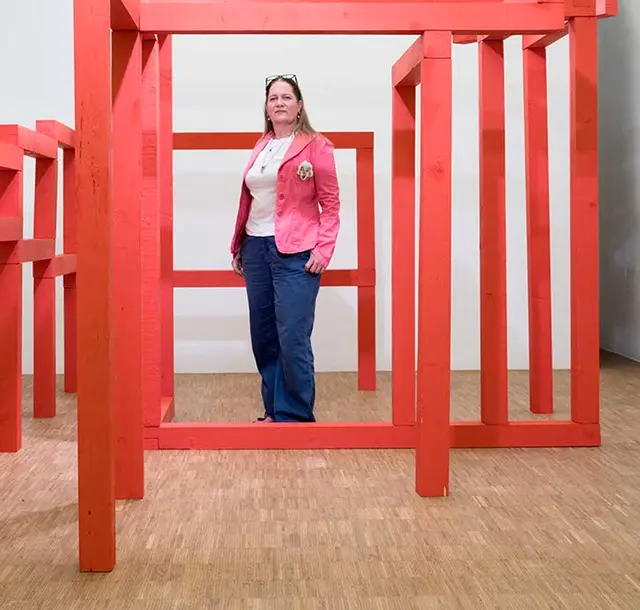 Sophie Birkmayer-Claassen lleitet den kunstraum pro.arte