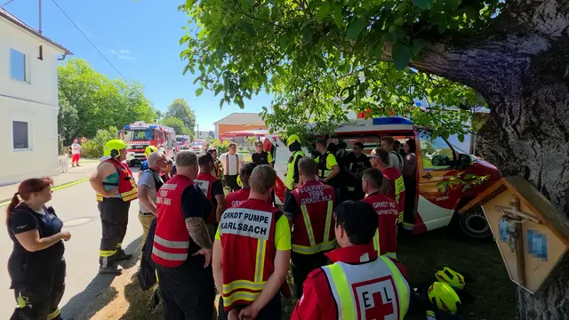 Schnelles Eingreifen verhinderte Schlimmeres: Der Brand war rasch unter Kontrolle.
 | Foto: DOKU-NÖ