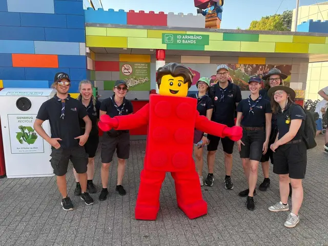 Der Besuch im Legoland bereitete sichtlich Freude. | Foto: Pfadfindergruppe Langenwang