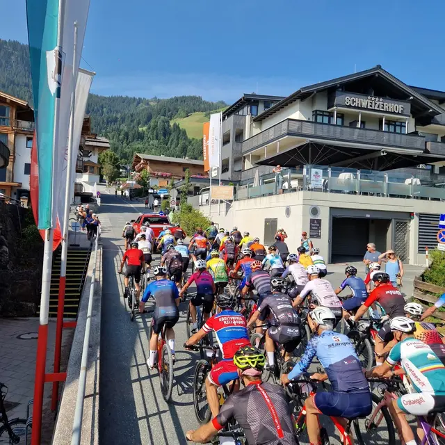 Am 15. August wird der Kitzbüheler Hausberg wieder zur Bühne eines echten Mountainbike-Klassikers. | Foto: SV Kitzsport/Simone Ehrensperger