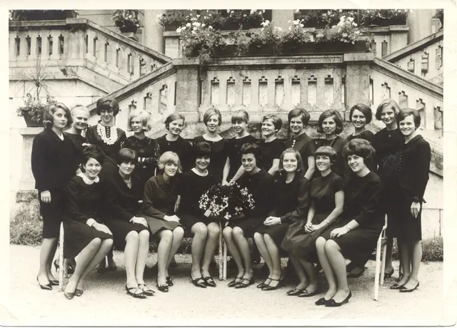 Das Maturafoto aus dem Jahr 1966. | Foto: Irene Gugler