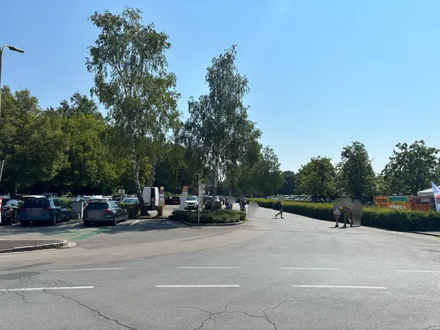 Bürgermeister Christian Scheider plant, den gesamten Strandbad Parkplatz durch Schranken sperren zu lassen. | Foto: MeinBezirk/Lea Kainz