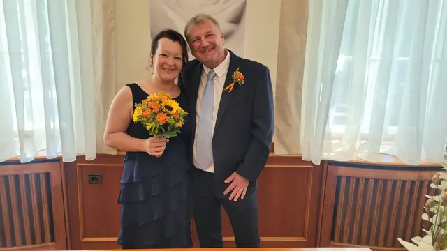Gabriela Kreipl-Rösler und Johannes Ganglmeier haben geheiratet. | Foto: Ganglmeier-Kreipl-Rösler.