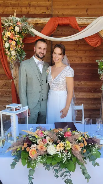 Viola Wartusch und Ing. Jürgen Ingerl haben geheiratet. | Foto: Ingerl-Wartusch