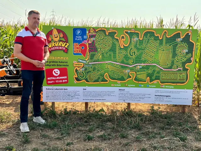 Zum dritten Mal verwandelt Landwirt Michael Andres sein Maisfeld in ein Ausflugsziel für Familien. | Foto: Markus Kahrer