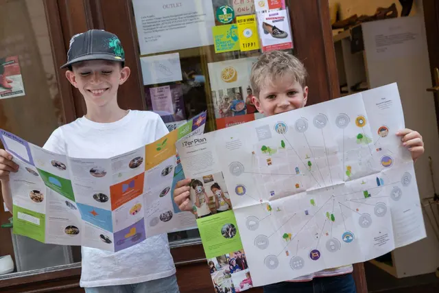 Die "7er Plan Junior Edition“ lädt Kinder dazu ein, ihren Bezirk spielerisch zu entdecken. | Foto: Fernanda Nigro