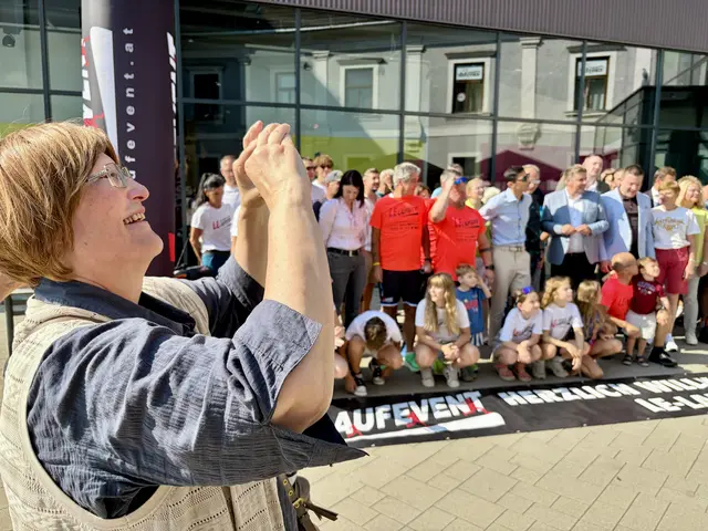 Kleine-Zeitung-Redakteurin Johanna Birnbaum im Fotoeinsatz | Foto: Gaube