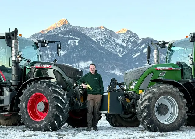 Jonas Oschlinger übernimmt den Winter- und Sommerdienst in Greifenburg und erzielt mit seinen Videos darüber auf Social Media große Reichweite. | Foto: Austria Farming