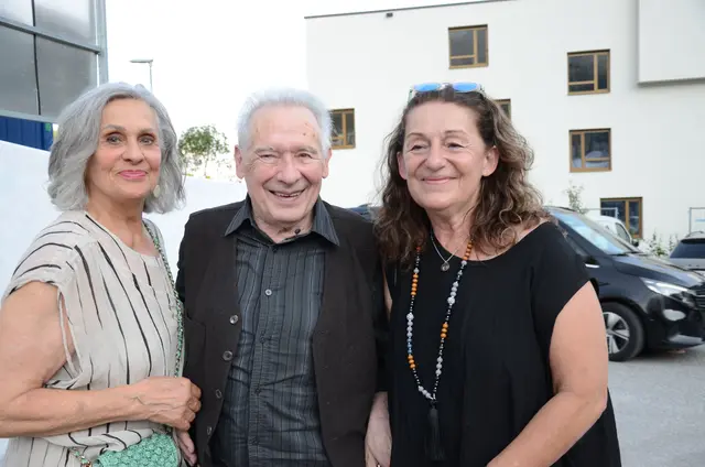 Marion Holzmeister, Felix Mitterer und seine Frau Agnes Beier-Mitterer. | Foto: Schletterer