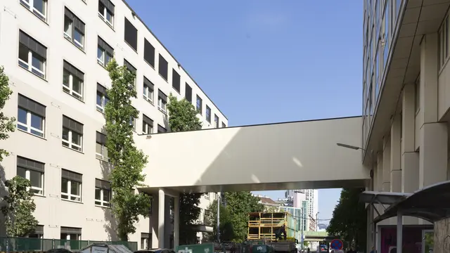 Die Brücke in der Pasettistraße. | Foto: AUVA / Raphaela Raggam