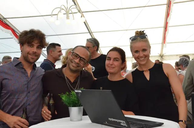 Team Volksschauspiele im Feuernachts-Fieber. | Foto: Schletterer