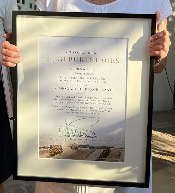 Geburtstagsgeschenk Jubiläumsausstellung | Foto: Gesa Buzanich