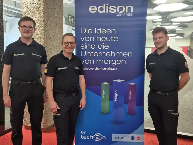 Philipp Neuhauser, Michael Riegler, Alexander Wallner (von links nach rechts). | Foto: FireOPS