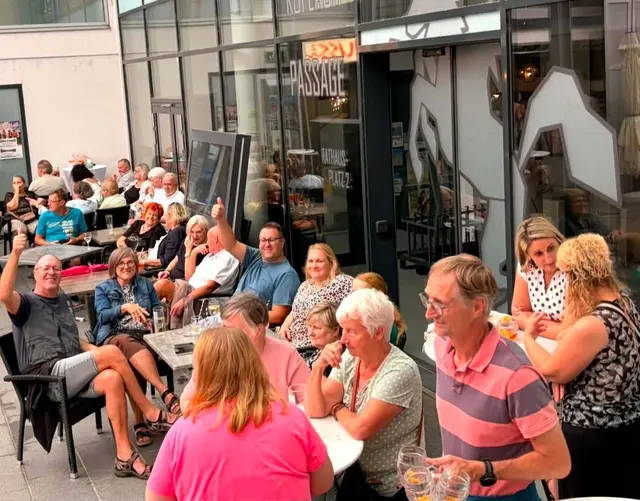 Das Publikum am Köflacher Rathausplatz hatte seinen Spaß. | Foto: Stadtgemeinde Köflach