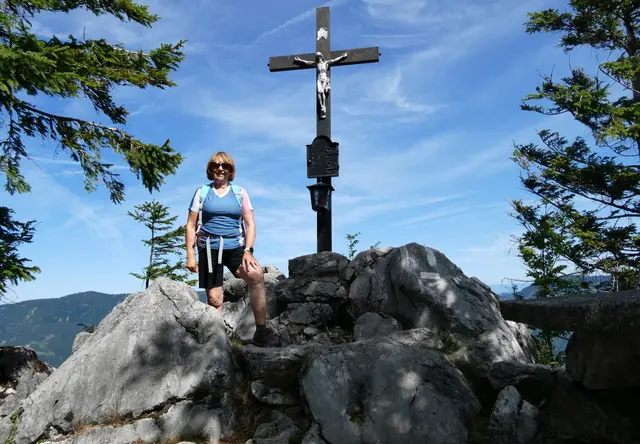 Auf dem Planstein, dem "Hausberg" der Siebenhütten