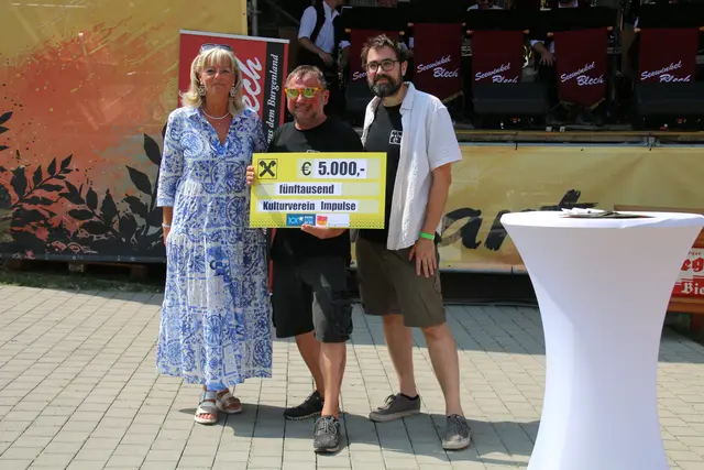 für den Kulturverein gab es € 5000,- 