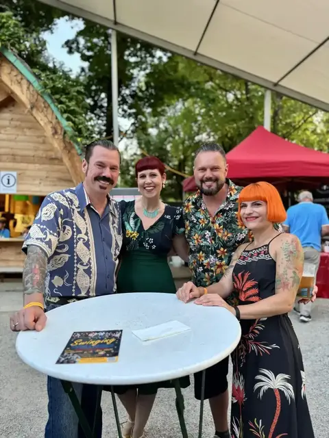 Festival der 50er-Jahre begeisterte Besucherinnen und Besucher in Bad Sauerbrunn  | Foto: Alejandra Ortiz