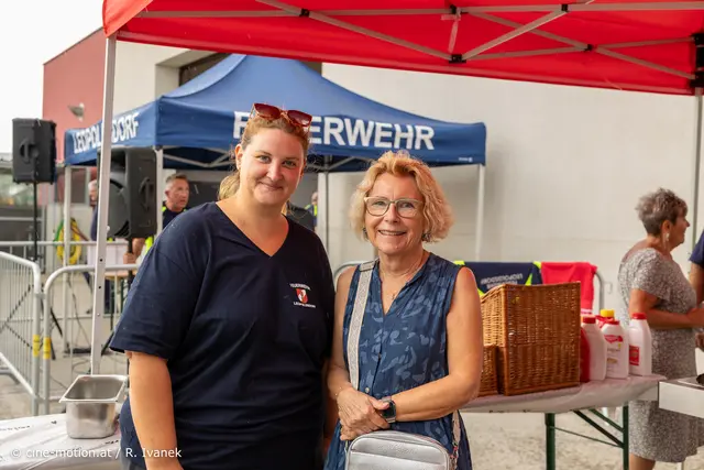 Die Organisatorinnen des Action Days - Victoria Hayduck von der FF Leopoldsdorf (Jugendbetreuerin) und Johanna Blacky(GR), die seit 12 Jahren die Ferienspiele organisiert. | Foto: cine-motion.at / R. Ivanek