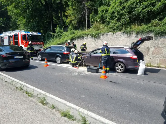 Ein Auffahrunfall sorgt für eine massive Verkehrsbehinderung auf der B145 nahe Bad Ischl. | Foto: ff-badischl.at