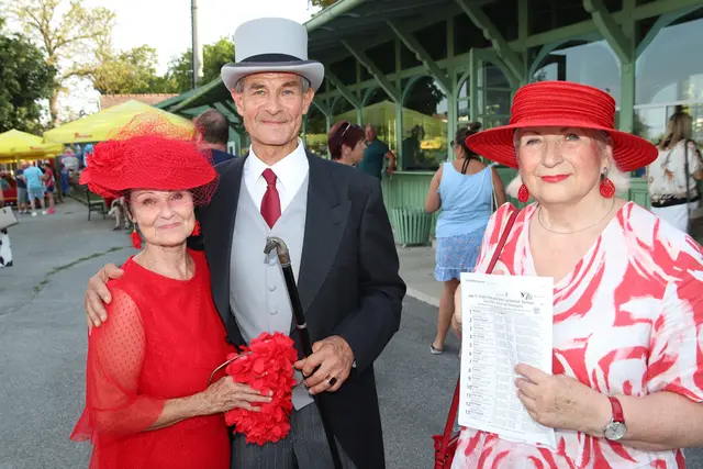 Helga und Walter aus dem Bezirk GF mit Christa aus Pfaffstätten. | Foto: Manfred Wlasak