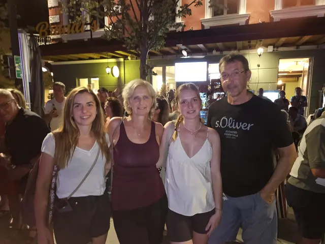 Tanja, Nina, Susi und Robert