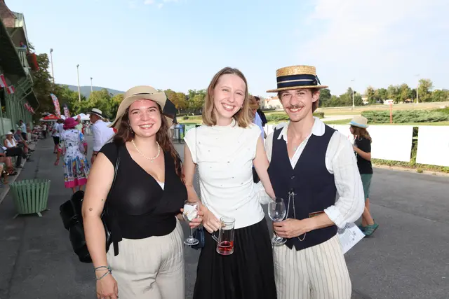 Alina, Emily und Tobias aus Mödling. | Foto: Manfred Wlasak