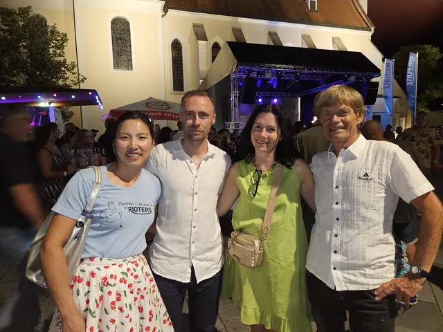Khulan Bayarsaikhan, Andreas Zehetner, Sonja Ibbser und Josef Zehetner