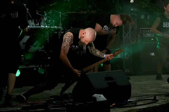Die Band Epsilon brachte den Bürgermeistergarten mit ihrem energiegeladenen Sound zum Beben
