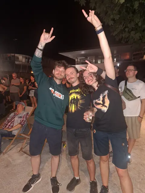 Zodiak-Fanclub: Dominik, Tobias, Marianne