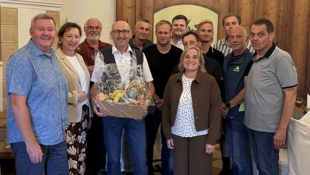 Beim Abschiedsfest im Juli im Gasthaus Schwaiger | Foto: Reinhaltungsverband Machland-Ost