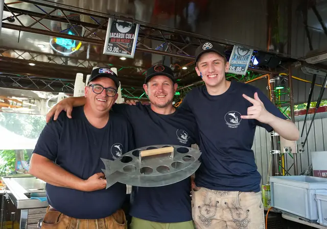 Dominik , Markus und Matteo (Fischerverein Renke).