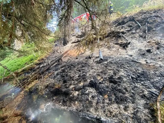 Vier Feuerwehren waren im Pölstal im Einsatz.