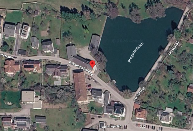 Der Unfall ereignete sich auf Höhe des markierten Objekts. | Foto: Google Maps