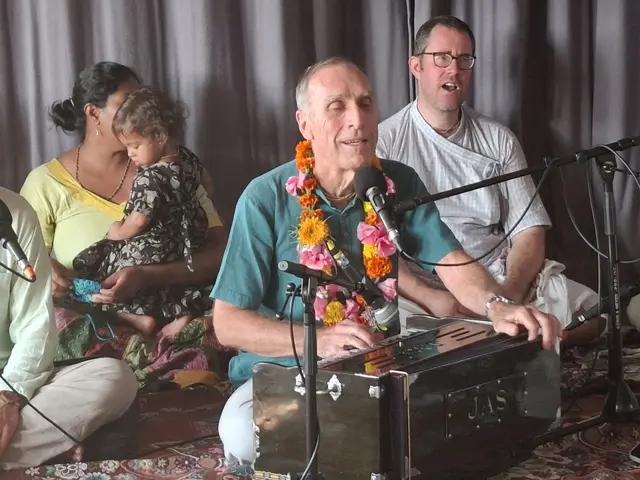 Das Kirtan Festival in der Linzer Sonnenstein-Loft zeigte einmal mehr, dass über Religionen hinweg ein friedliches Miteinander möglich ist. | Foto: Robert Zinterhof