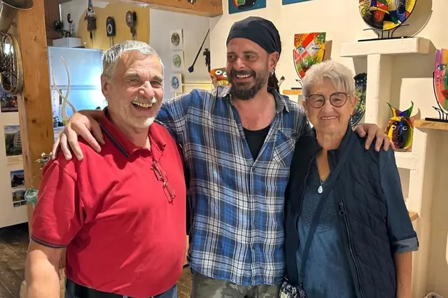 Glasbläser (mi) haben es Karl und Paula Dudek angetan | Foto: Viana