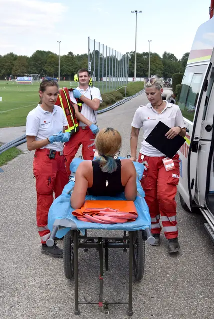 Das Rote Kreuz ist für das FM4 Frequency Festival bereit. | Foto: RK NÖ