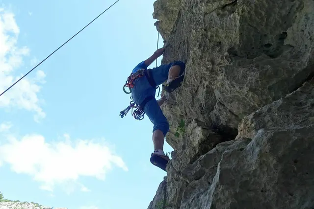 Bei einem Kletterunfall am Sturzhahn auf der Tauplitzalm wurden am Sonntag zwei Alpinisten verletzt (Symbolbild). | Foto: Archiv