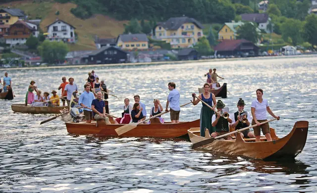 Das Sommerfest am Traunsee, der Saisonhöhepunkt der Ortsmusik Traunkirchen, war gelebte Tradition und ein besonderer Event für jeden Besucher. | Foto: Hörmandinger