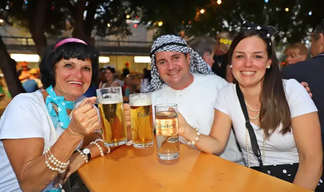 Ein "Scheich" direkt aus der Gemeindestube. | Foto: Hörmandinger