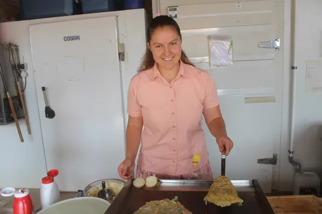 Gemüse - Pancakes zubereitet von Jenina. | Foto: arbes