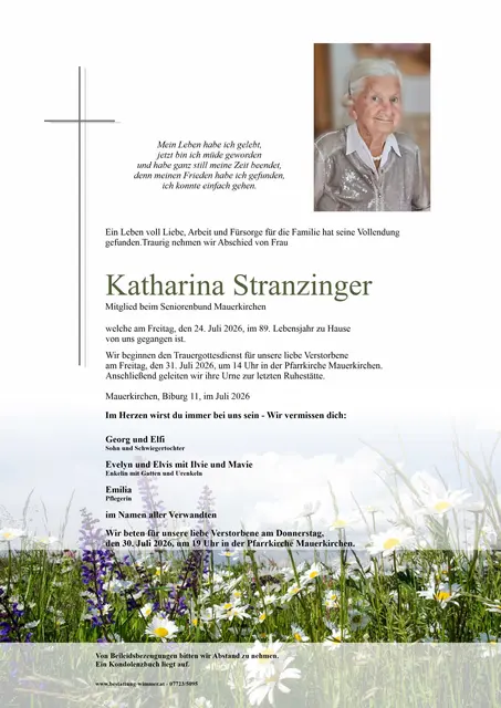 Katharina Stranzinger | Foto: Bestatter