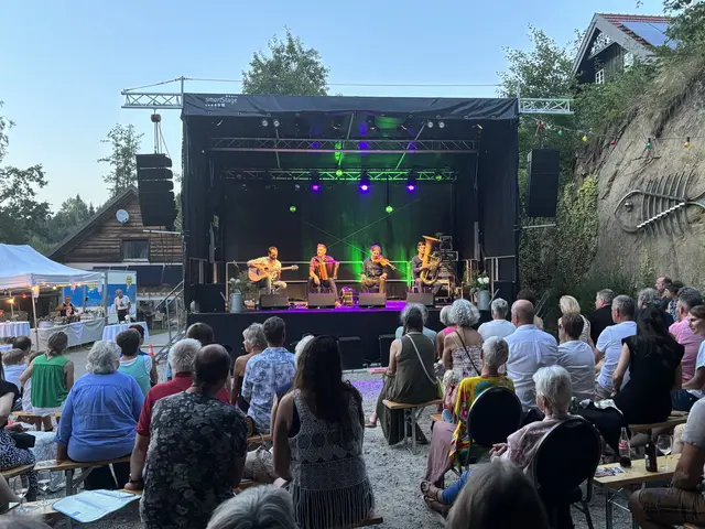 Toller Auftakt zum Kneiding Open Air am Donnerstagabend vor herrlicher Kulisse im Kösslbachtal. | Foto: Franz Gruber