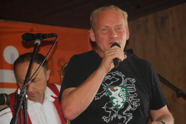 Fritz Kristoferitsch (Die Edlseer) lud wieder nach Birkfeld zu zwei echten Volksmusikabende. | Foto: Josef Hofmüller