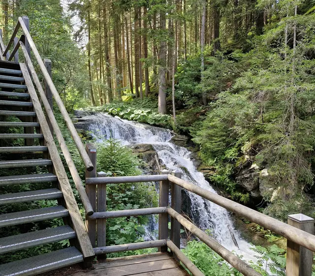 Die Graggerschlucht ist eine Abkühlung wert.