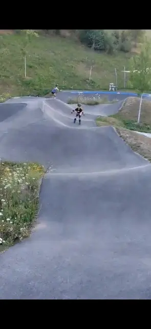 "Wellenreiten" am Pumptrack | Foto: Union Königswiesen