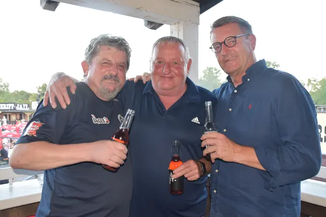 Der SVG war wieder stark vertreten: Erich "Ferry" Kovacs, Harald Winter und Alfred Kollar | Foto: MeinBezirk/Michael Strini