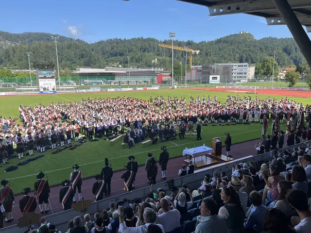 Das Bezirksmusikfest des Unterinntaler Musikbundes fand am Sonntag, den 2. August in Kufstein und Ebbs statt. | Foto: Barbara Fluckinger