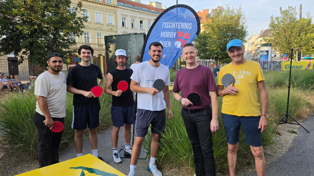 Beim Verein Tischtennis Hobby Wien kann man jetzt Punkte sammeln und Preise gewinnen, wenn man aktiv Tischtennis spielt. | Foto: Tischtennis Hobby Wien